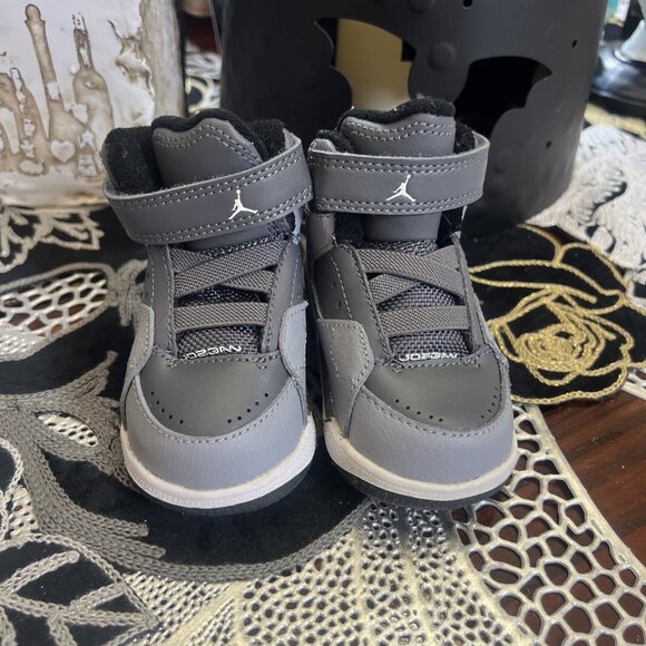 Nike Jordan Dark Grey/white-stealth-black 407496 011 Pre Owned Clean 4C - Picture 2 of 8